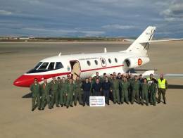 �ltimo�vuelo del Falcon 20E en el  47 Grupo Mixto de Fuerzas A�reas del Ej�rcito del Aire