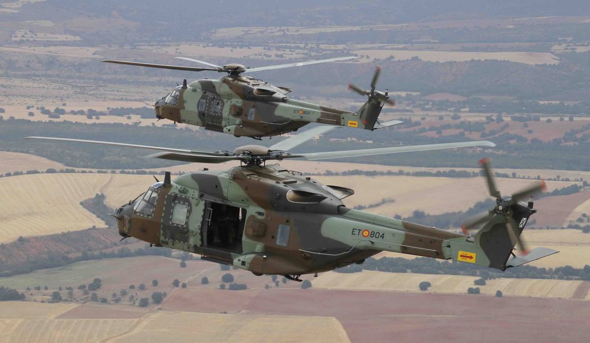 Activada la primera unidad espa�ola con Airbus Helicopters NH90