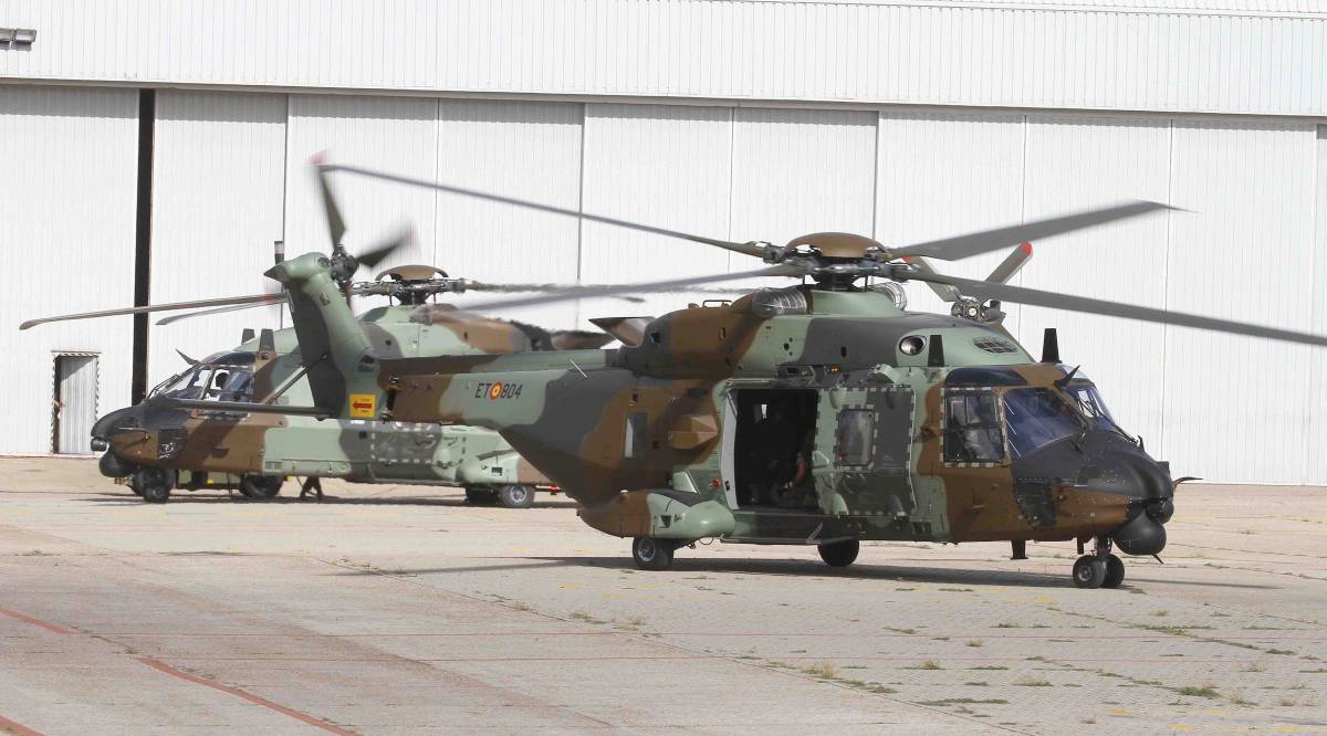 Activada la primera unidad espa�ola con Airbus Helicopters NH90