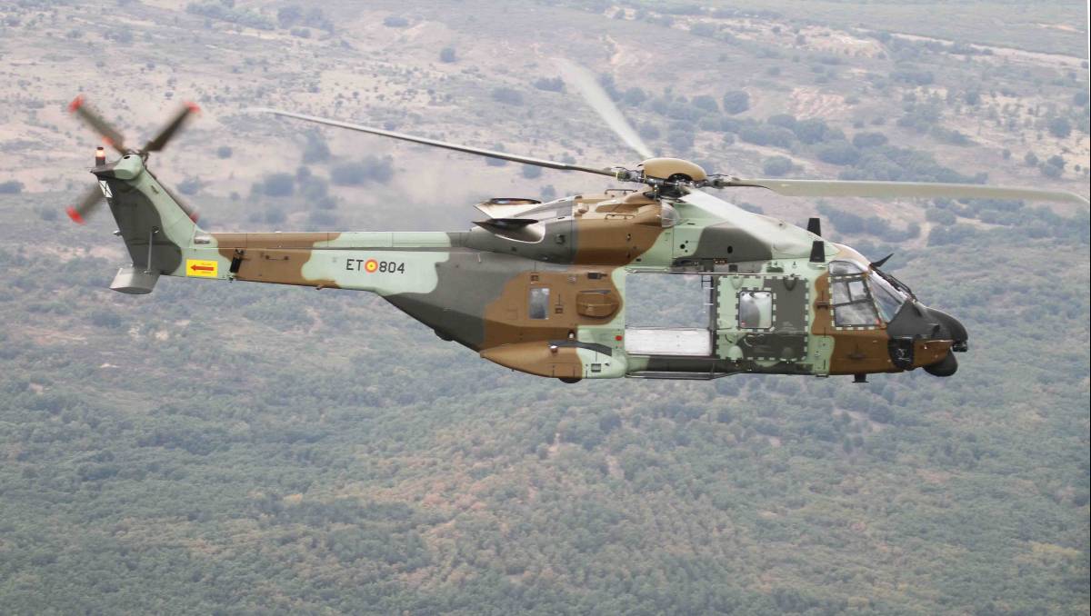 Activada la primera unidad espa�ola con Airbus Helicopters NH90