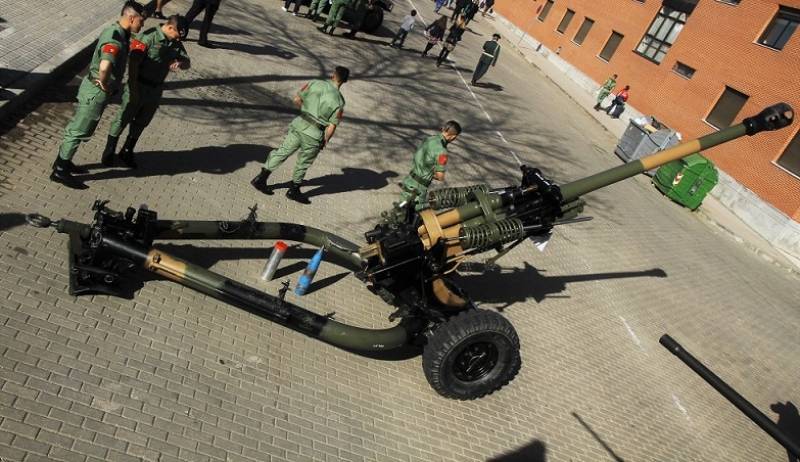 El obús remolcado británico L118/119 “Light Gun” de 105 mm. El obús remolcado británico L118/119 “Light Gun” de 105 mm.
