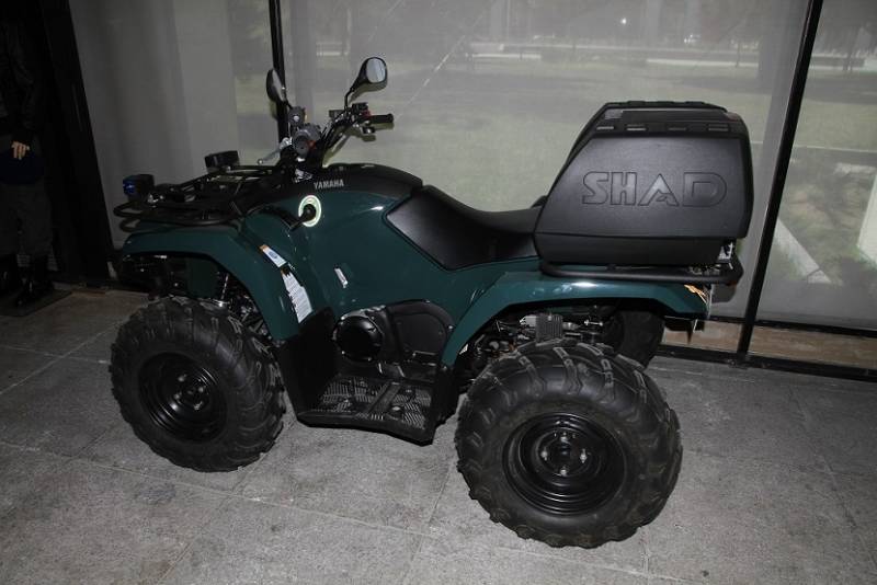 Uno de los nuevos quad Yamaha de la Benemérita. Uno de los nuevos quad Yamaha de la Benemérita.