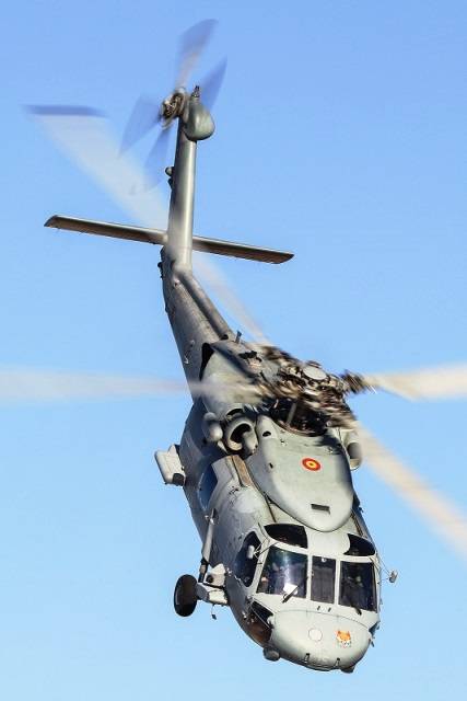 El helicóptero Sikorsky SH-60F Seahawk será un medio aéreo clave para la Infantería de Marina española El helicóptero Sikorsky SH-60F Seahawk será un medio aéreo clave para la Infantería de Marina española