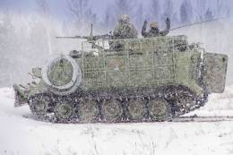 La Brigada Arag�n desplegada en Letonia (Ej�rcito de Tierra)