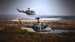 UH-1H de la Fuerza A�rea Dominicana.
