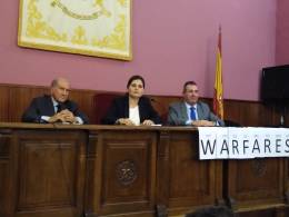 Los tres ponentes durante la presentaci�n (autor)
