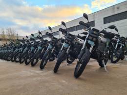 El SEPRONA de la Guardia Civil espa�ola recibe nada menos que 157 motocicletas el�ctricas de la marca Zero. (GC)