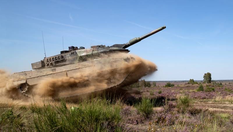 Un Leopard 2A5 alem�n (Bundeswehr)