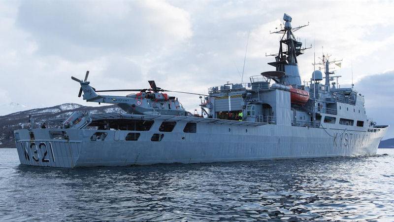 Buque noruegos Clase Nordkapp de la Guardia Costera de ese pa�s