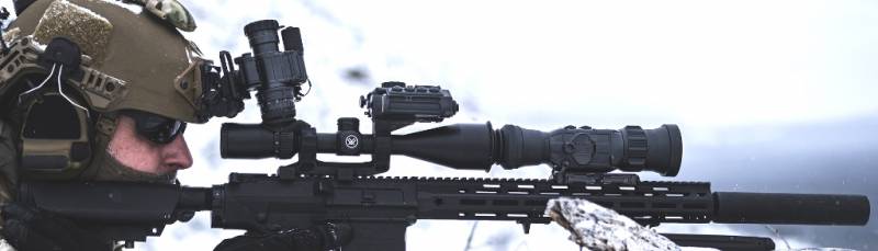 El conjunto QRF-4500 se sitúa en la óptica del rifle de precisión para aprovechar sus muchas capacidades.(GSCI Advanced Photonics) El conjunto QRF-4500 se sitúa en la óptica del rifle de precisión para aprovechar sus muchas capacidades.(GSCI Advanced Photonics)