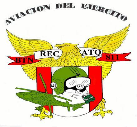 Emblema del Batall�n de Reconocimiento y Ataque N� 811.
