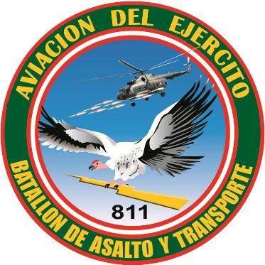 Emblema del Batall�n de Asalto y Transporte N� 811�Mayor EP Luis Garcia Rojas�.