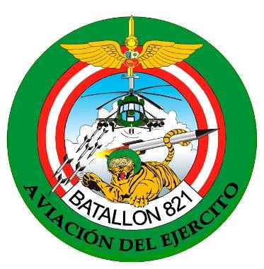 Emblema del Batall�n de Asalto y Transporte N� 821 �Teniente Coronel EP Gustavo Escudero Otero�