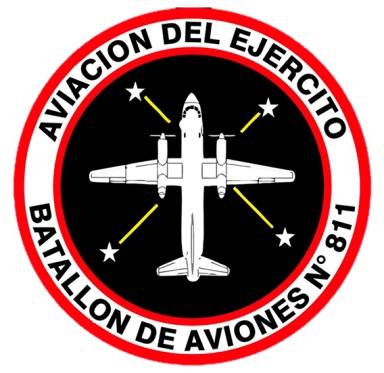 Emblema del Batall�n de Aviones N� 811�Capit�n Juan O�Connor Guevara�.