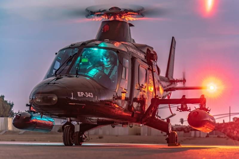 Leonardo A-109K Hirundo del Batallon de Reconocimiento y Ataque N° 811. Leonardo A-109K Hirundo del Batallon de Reconocimiento y Ataque N° 811.