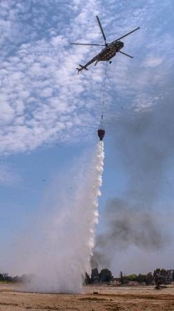 Una de las nuevas capacidades de los Mi-17-1B y de los Mi.171Sh-P es la Lucha Contraincendios. Una de las nuevas capacidades de los Mi-17-1B y de los Mi.171Sh-P es la Lucha Contraincendios.