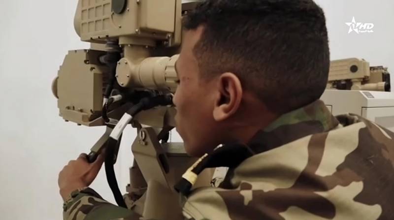 Un soldado marroquí durante el entrenamiento a través del simulador HJ-9A. Un soldado marroquí durante el entrenamiento a través del simulador HJ-9A.