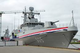 La segunda fragata de la clase MEKO A-200, la Al-Qahhar, para la Armada de Egipto.