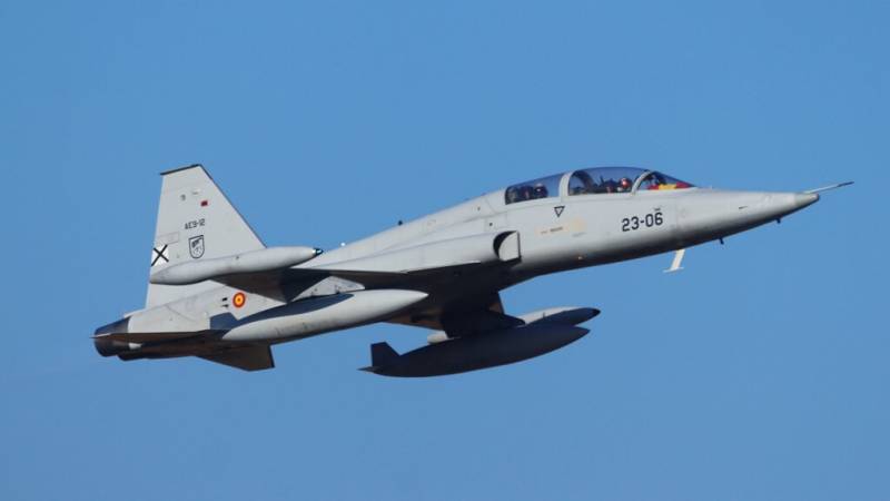 El Gobierno ha aprobado un presupuesto de 40 millones de euros para modernizar los F-5M. (foto Julio M�iz)
