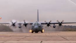 C-130H Hercules TC-60  de la Fuerza Area Argentina (fotos MINDEF)