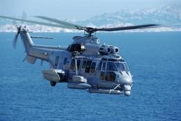 El H225M Caracal con el pod Nexter con ca��n de 20 mm. (KNDS)