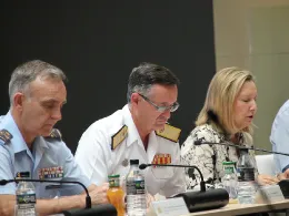 La secretaria de Estado de Defensa se rene con la industria de defensa vinculada al sector terrestre. Foto: Ministerio de Defensa