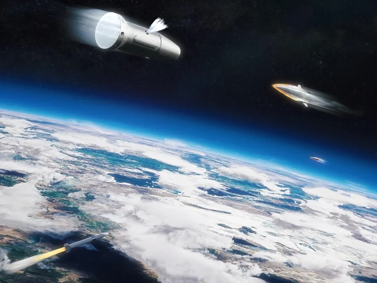 Como sistema interceptor el Aquila deberá enfrentarse y neutralizar las amenazas hipersónicas entrantes. Imagen MBDA. Como sistema interceptor el Aquila deberá enfrentarse y neutralizar las amenazas hipersónicas entrantes. Imagen MBDA.