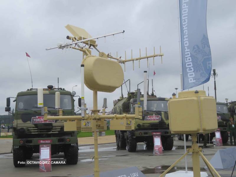 Los equipos asociados al sistema antidr�n ruso RB-504P-E tienen capacidad para neutralizar su amenaza de forma especialmente efectiva. (Octavio D�ez C�mara)