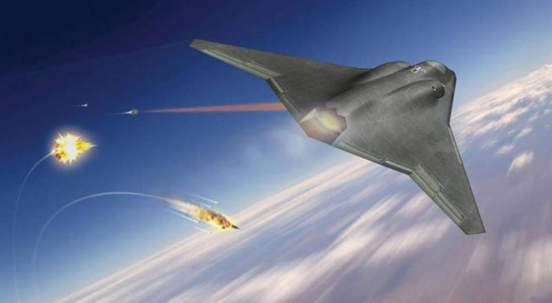 Imagen digital del posible diseño del F/A-XX. (foto Northrop Grumman) Imagen digital del posible diseño del F/A-XX. (foto Northrop Grumman)