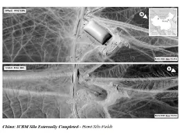 Los informes estadounidenses hablan de que en los ltimos tiempos se habran construido unos 300 silos para misiles intercontinentales. Foto: DoD