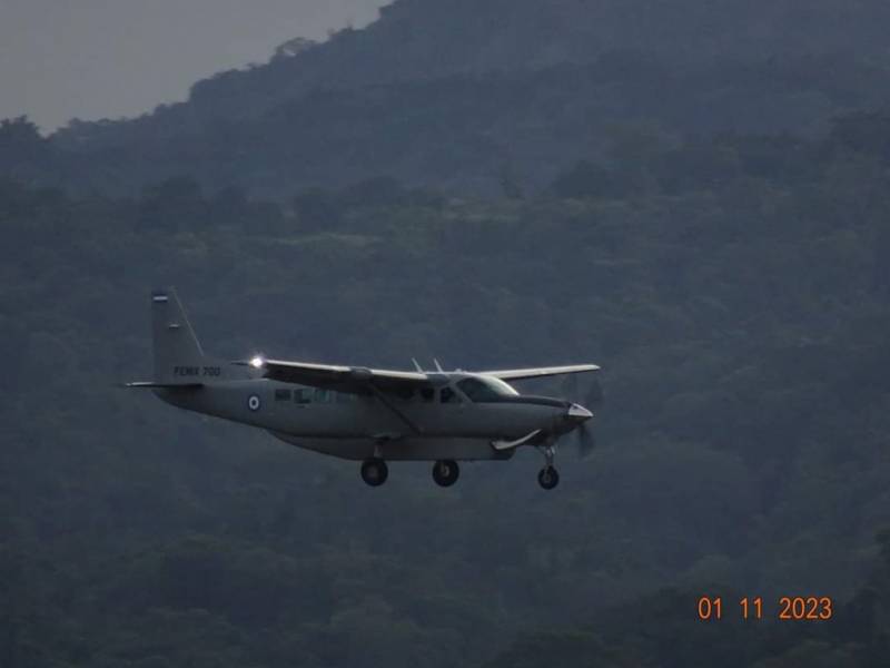 El primer C-208B de la FAS.