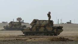 Sistema egipcio de defensa a�rea de corto alcance Tor.