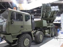 El PULS de Elbit Systems, propuesto para el SILAM por Escribano y Expal y expuesto en FEINDEF (autor)