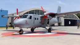 El �Twin Otter� reincorporado al servicio por la FAP.