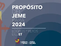 Prop�sito del JEME para este a�o 2024. 