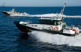 Dos tipos de embarcaciones del SEMAR (Guardia Civil)