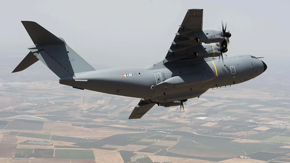 A400M del Ej�rcito del aire. Foto: Airbus DS