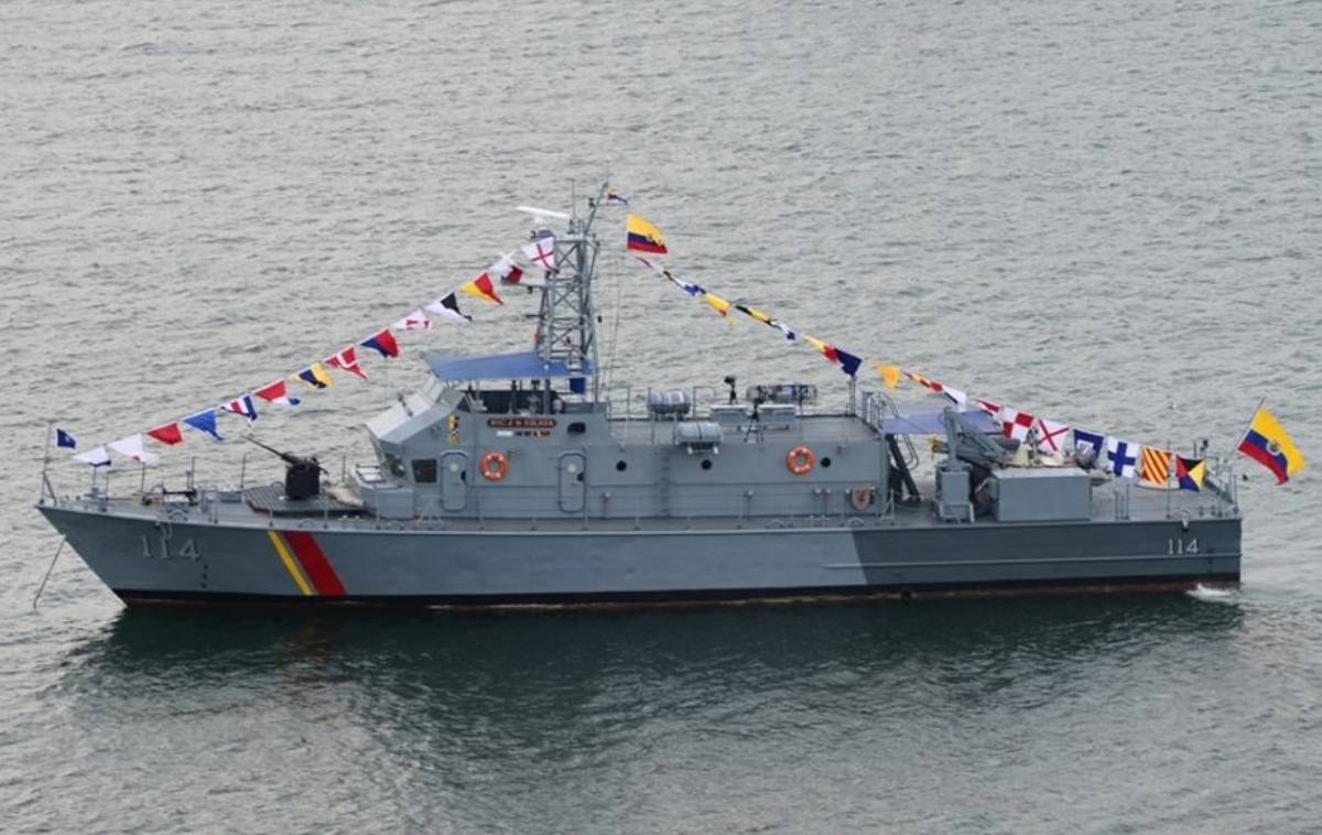 Patrullera de Mar ARC "Juan Nepomuceno Eslava" de la Armada de Colombia.