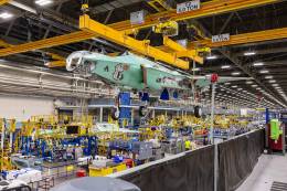 Imag�n del que ser� el primer Lockheed Martin F-35A de la Fuerza A�rea de Polonia. (foto Lockheed Martin)