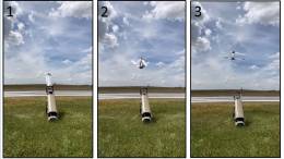 Secuencia de lanzamiento del Q-SLAM-40.