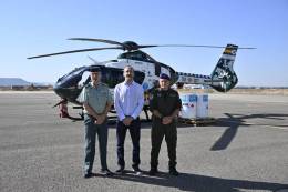 Repsol y el Servicio A�reo de la Guardia Civil han probado combustible sostenible para los vuelos de helic�pteros. (Guardia Civil)