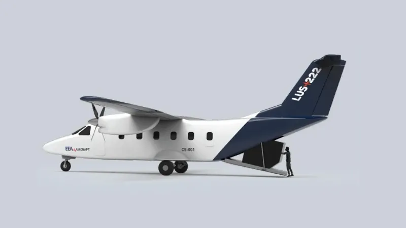 Recreaci�n digital del LUS-222. 