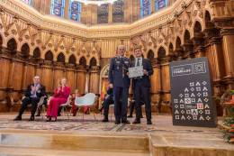 Ignacio Bengoechea Mart�n, presidente de SMS, recogi� el Diploma (SMS)