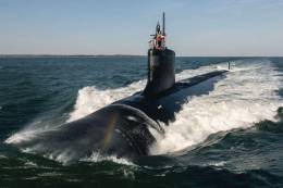 El submarino de la clase Virginia, USS �New Jersey� (SSN 796) (Foto US Navy)