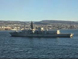 Las 3 fragatas �Tipo 23� son las m�s modernas de la Escuadra.