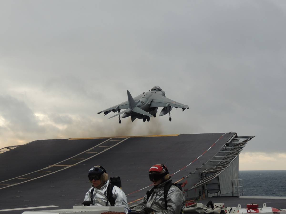 Desgraciadamente el Harrier tiene los d�as contados en la Armada (Armada)