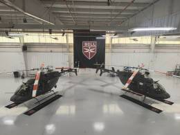 Dos helicpteros Bell 407. (Bell Helicopters)