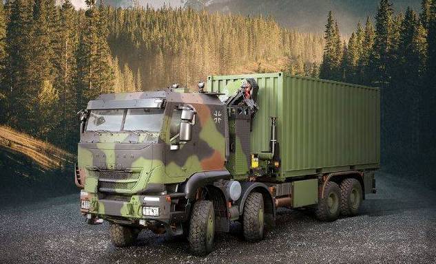 Un cami�n militar Iveco. (foto: Iveco)