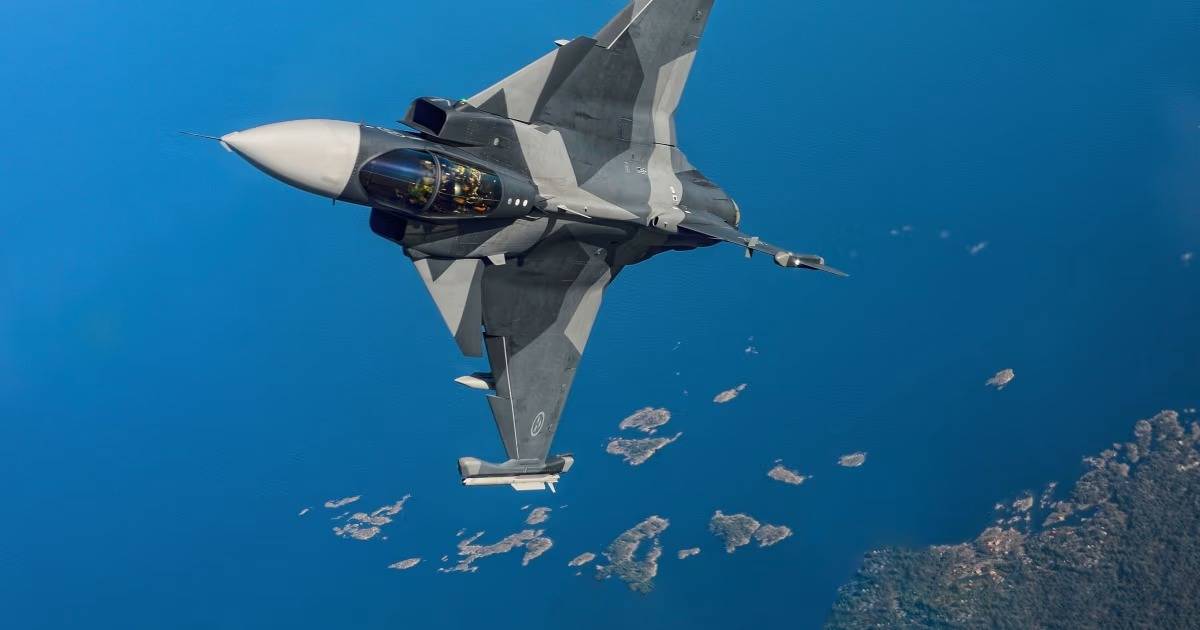 Un avión de combate Gripen como el que se exhibirá en SITDEF 2025. (foto: SITDEF) Un avión de combate Gripen como el que se exhibirá en SITDEF 2025. (foto: SITDEF)