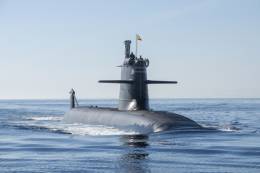 Submarino S81 �Isaac Peral� (foto Armada)